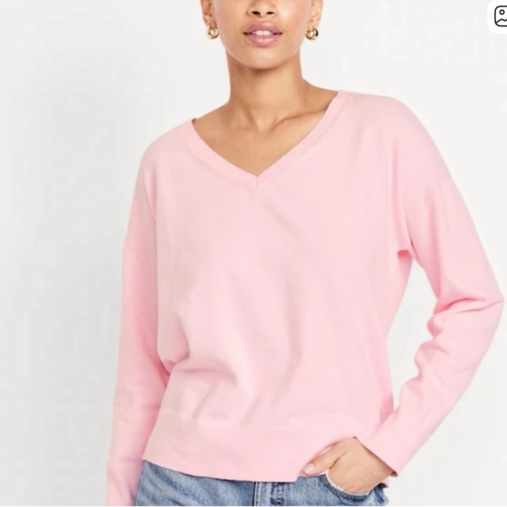 Old Navy SoSoft Lite v-neck sweater bundle. Size large tall. NWT - Picture 4 of 4